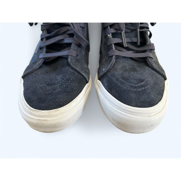 Vans x Scotchgard SK8-Hi Top Skate Shoes Sneakers Navy White Womens 9 Men's 7.5 - Picture 7 of 9